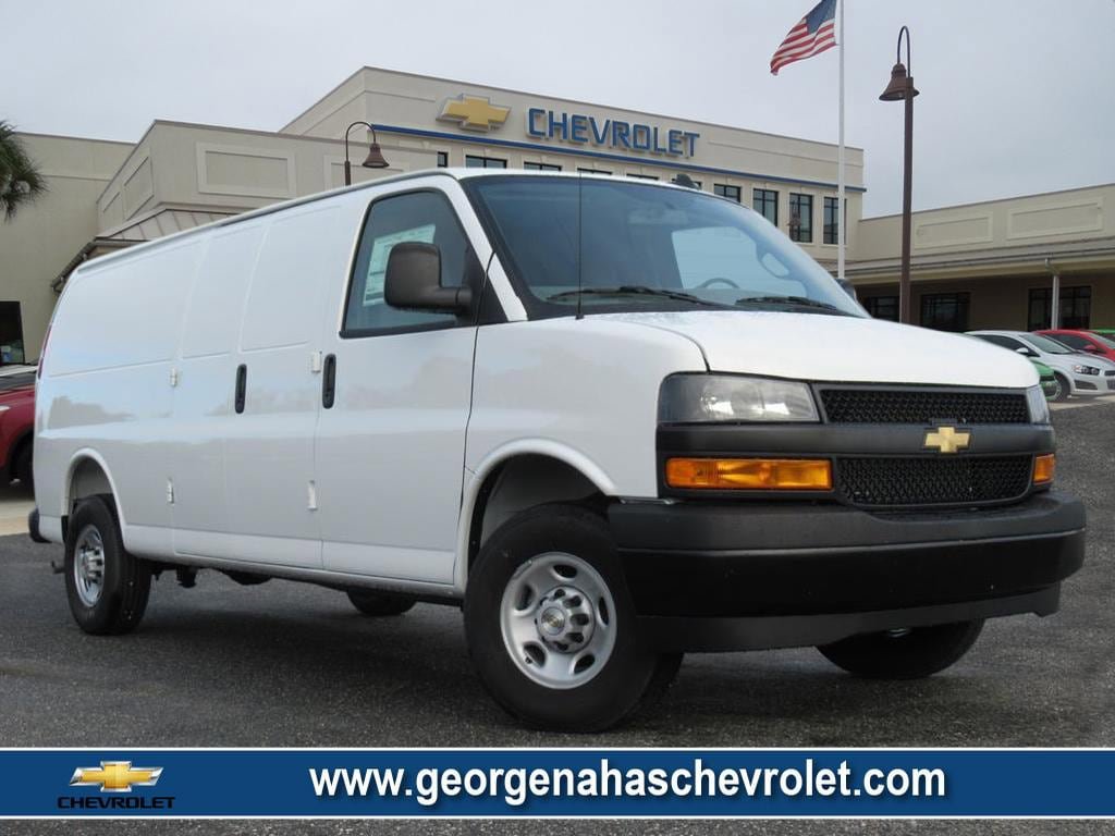 New 2025 Chevrolet Express 3500 Extended w/ Driver Convenience Package RWD image 1
