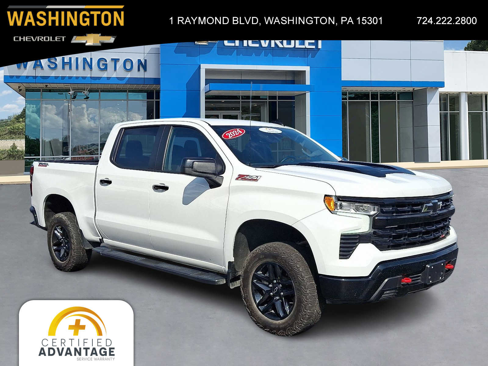 Used 2024 Chevrolet Silverado 1500 LT Trail Boss w/ Protection Package AWD/4WD image 1