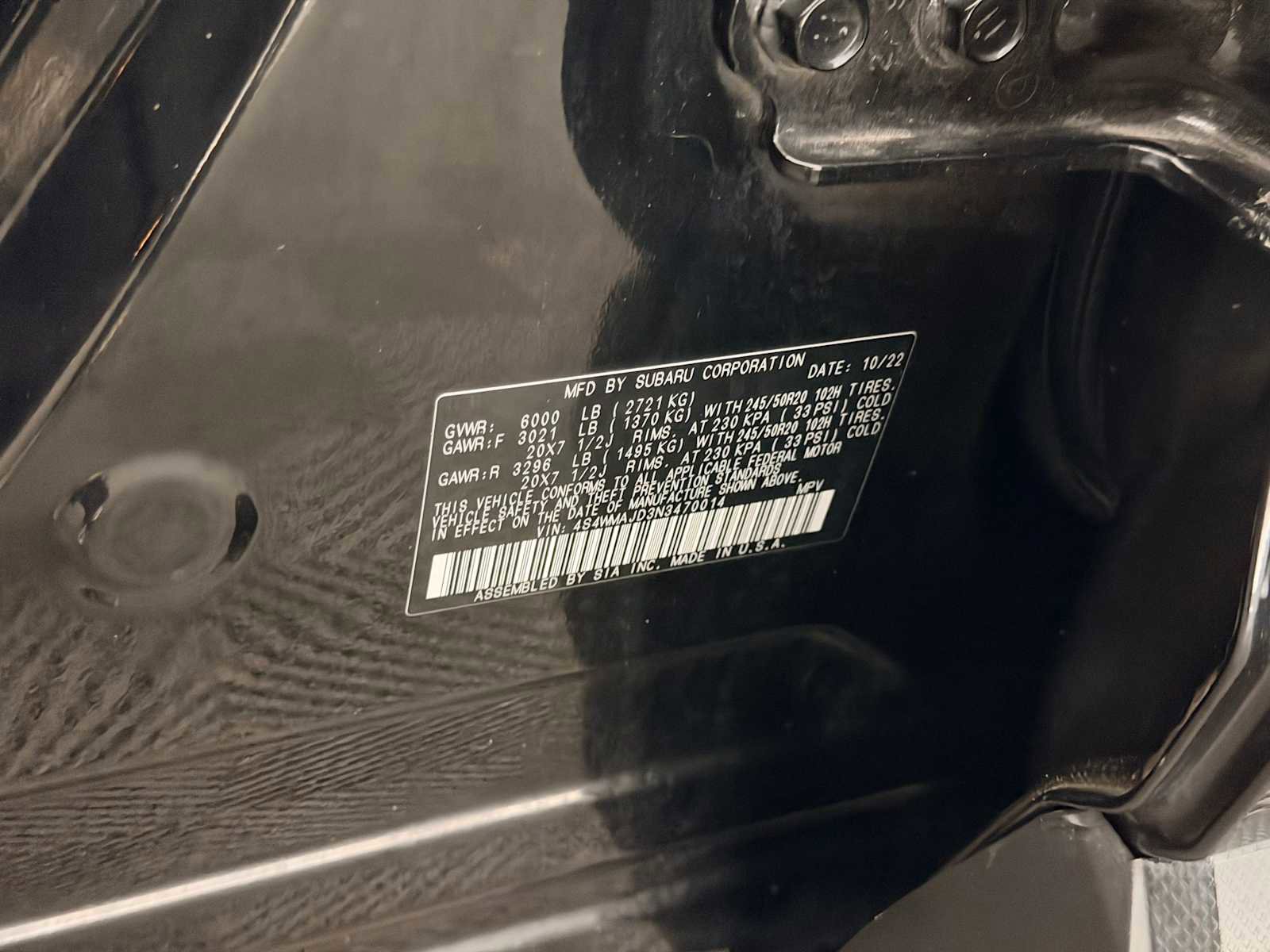 Used 2022 Subaru Ascent Onyx Edition image 36