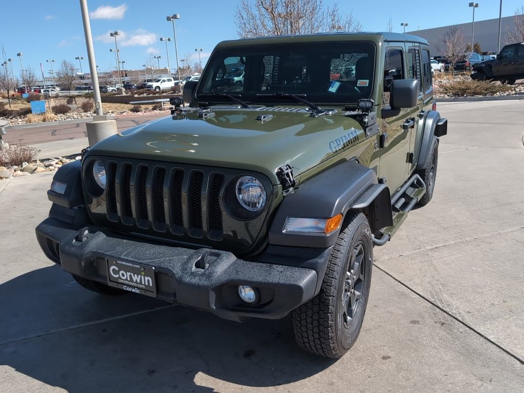 Used 2022 Jeep Wrangler Unlimited Sport image 3