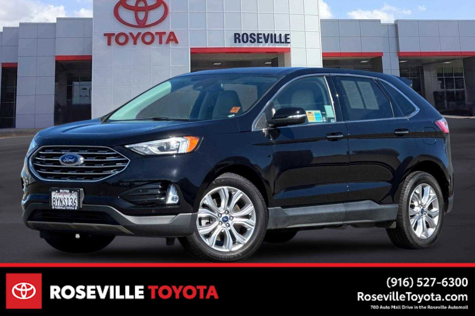 Used 2021 Ford Edge Titanium w/ Cargo Accessory Package image 1