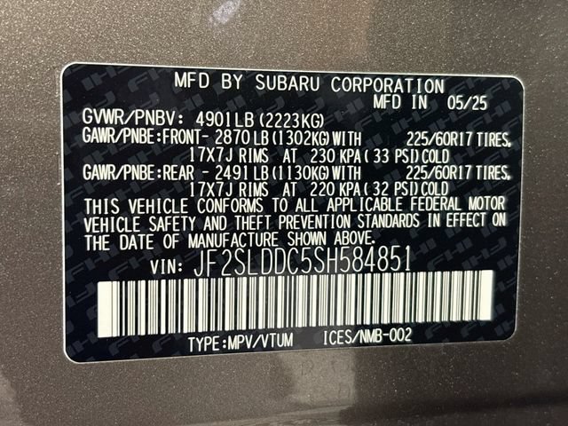 Certified 2025 Subaru Forester Premium AWD/4WD image 35