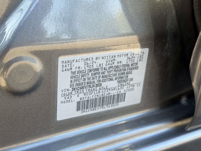 Used 2024 Nissan Versa SV FWD image 27