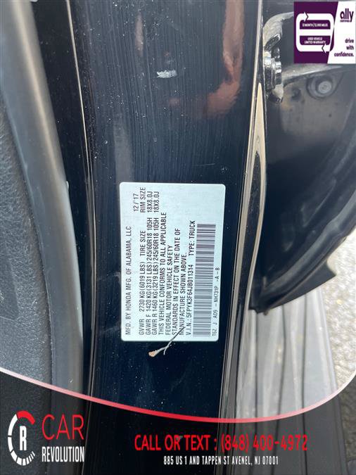 Used 2018 Honda Ridgeline RTL-T image 9