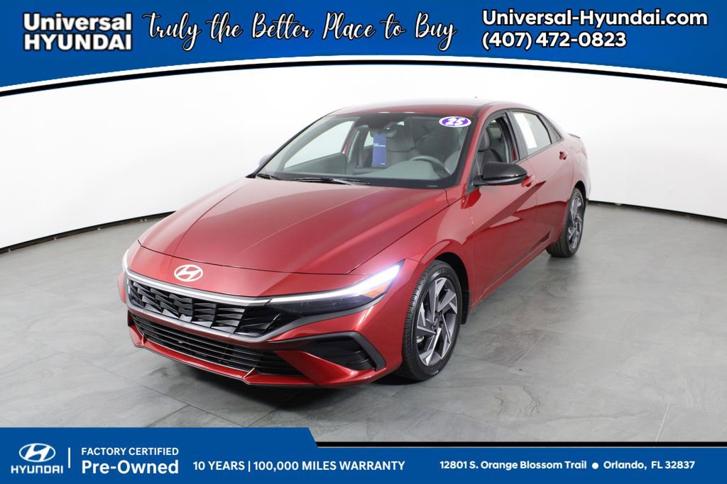 Certified 2025 Hyundai Elantra Sport