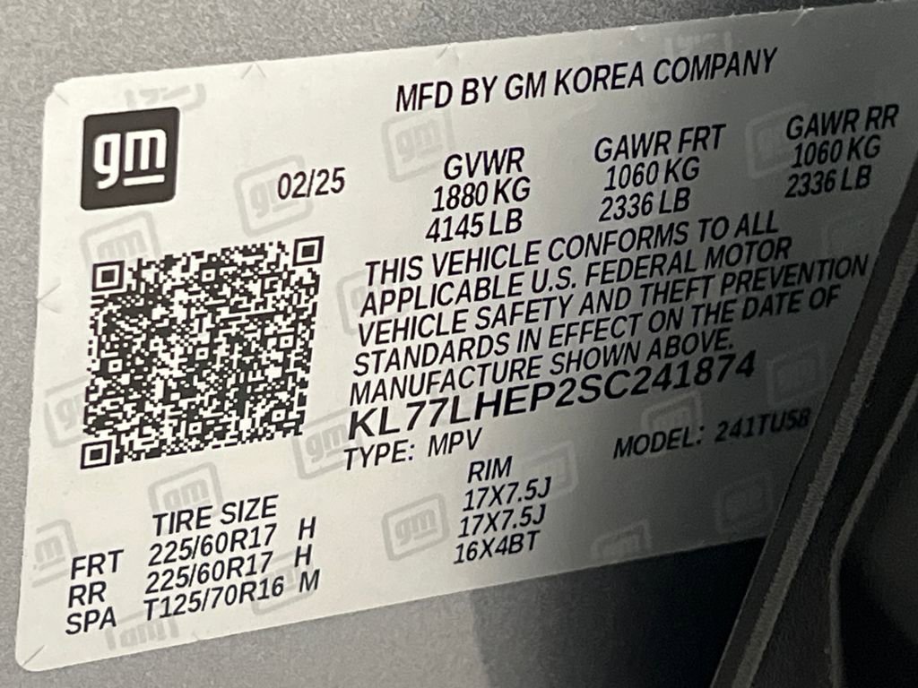Used 2025 Chevrolet Trax LT w/ LT Convenience Package FWD image 64