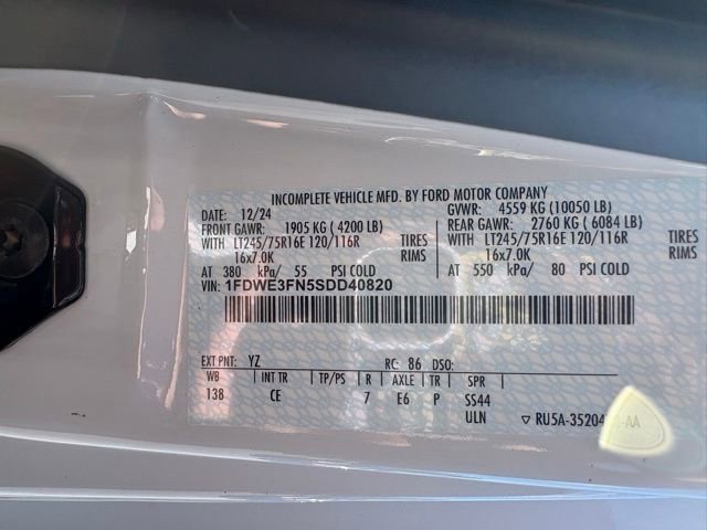 New 2025 Ford E-350 and Econoline 350 Super Duty w/ Power Equipment Group image 29