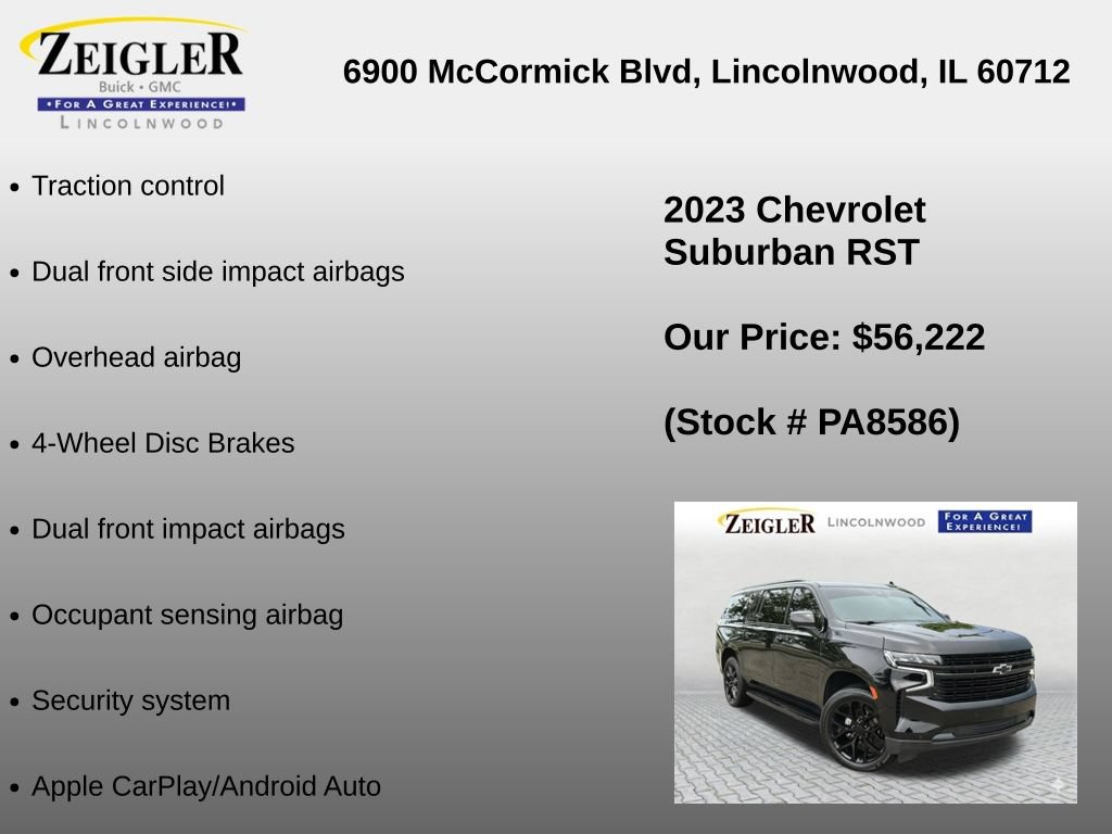 Used 2023 Chevrolet Suburban RST AWD/4WD image 12