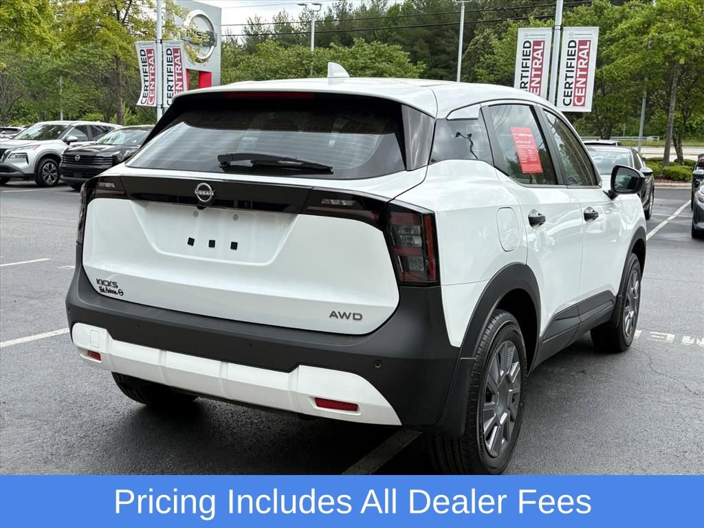 Certified 2025 Nissan Kicks S w/ Charging Package AWD/4WD image 8