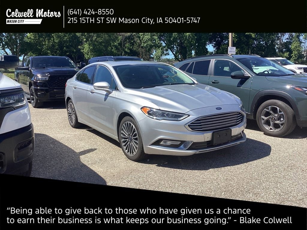 Used 2017 Ford Fusion SE w/ Equipment Group 202A AWD/4WD image 1