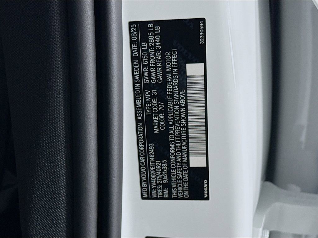 Certified 2026 Volvo XC90 B6 Plus w/ Protection Package Premier image 34