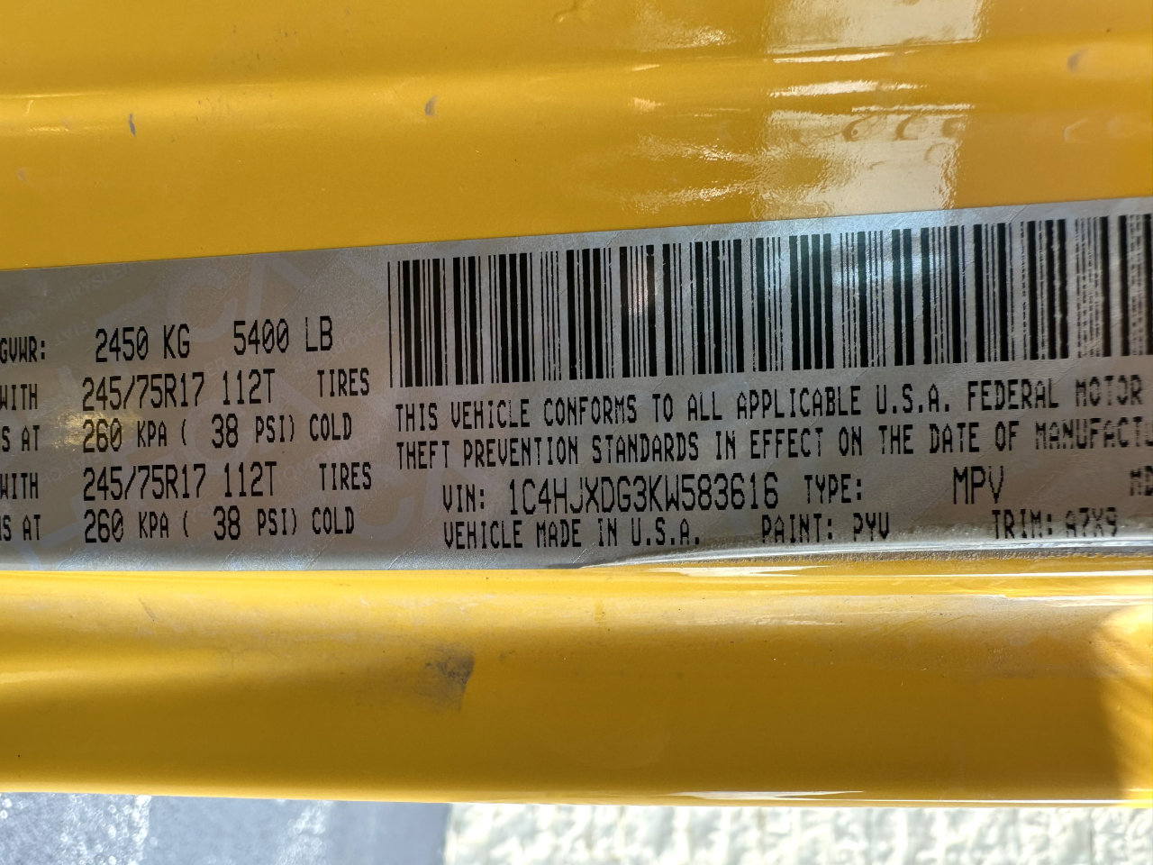 Used 2019 Jeep Wrangler Unlimited Sport image 20