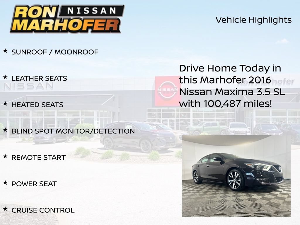 Used 2016 Nissan Maxima 3.5 SL FWD image 15