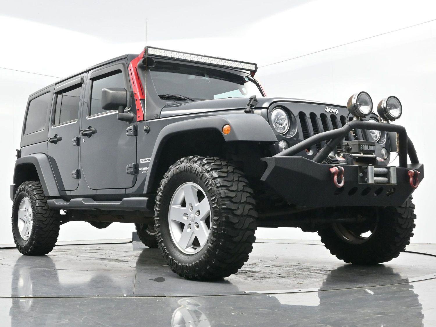 Used 2017 Jeep Wrangler Unlimited Sport w/ Quick Order Package 24S image 42
