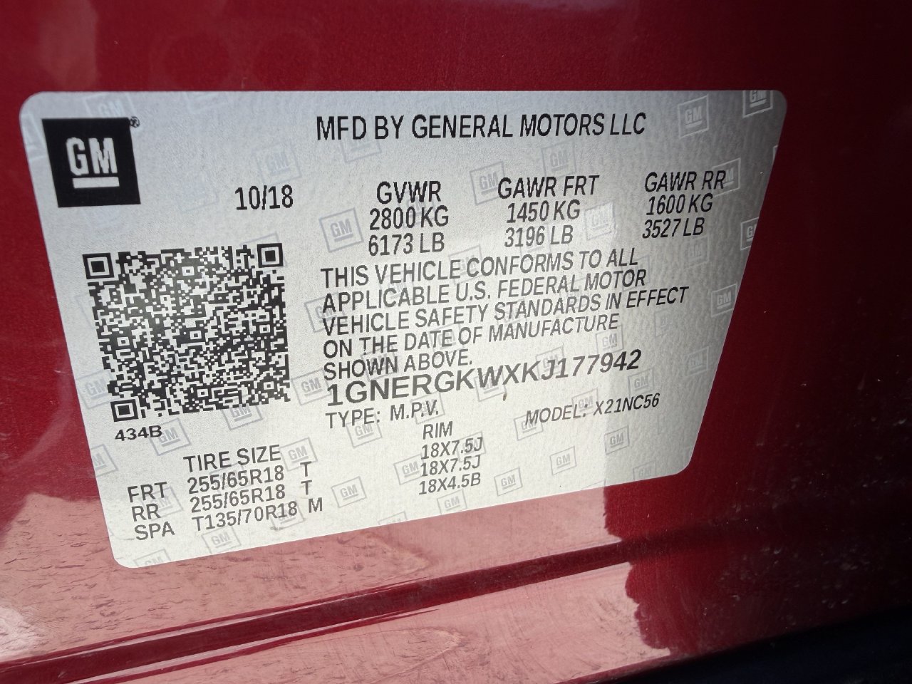 Used 2019 Chevrolet Traverse LT FWD image 29