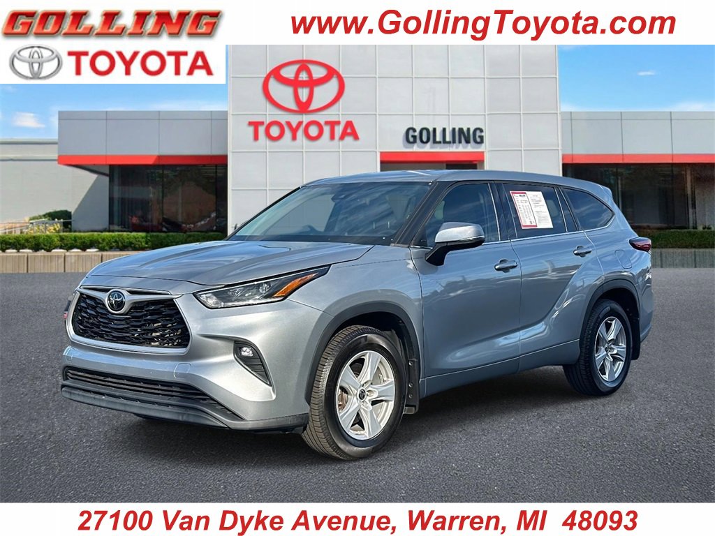 Certified 2021 Toyota Highlander LE