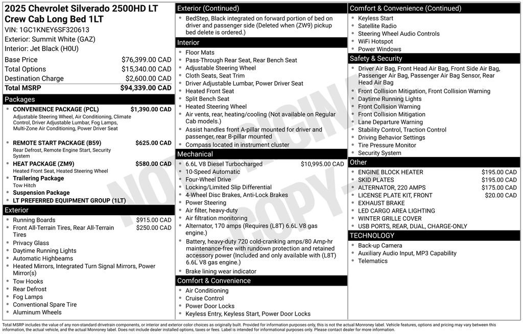 Used 2025 Chevrolet Silverado 2500 LT w/ Convenience Package AWD/4WD image 65