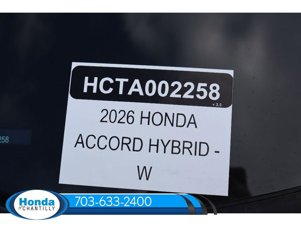 New 2026 Honda Accord Hybrid Sport-L image 36