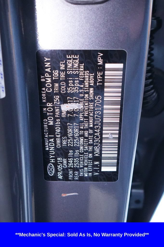 Used 2018 Hyundai Tucson SEL AWD/4WD image 38