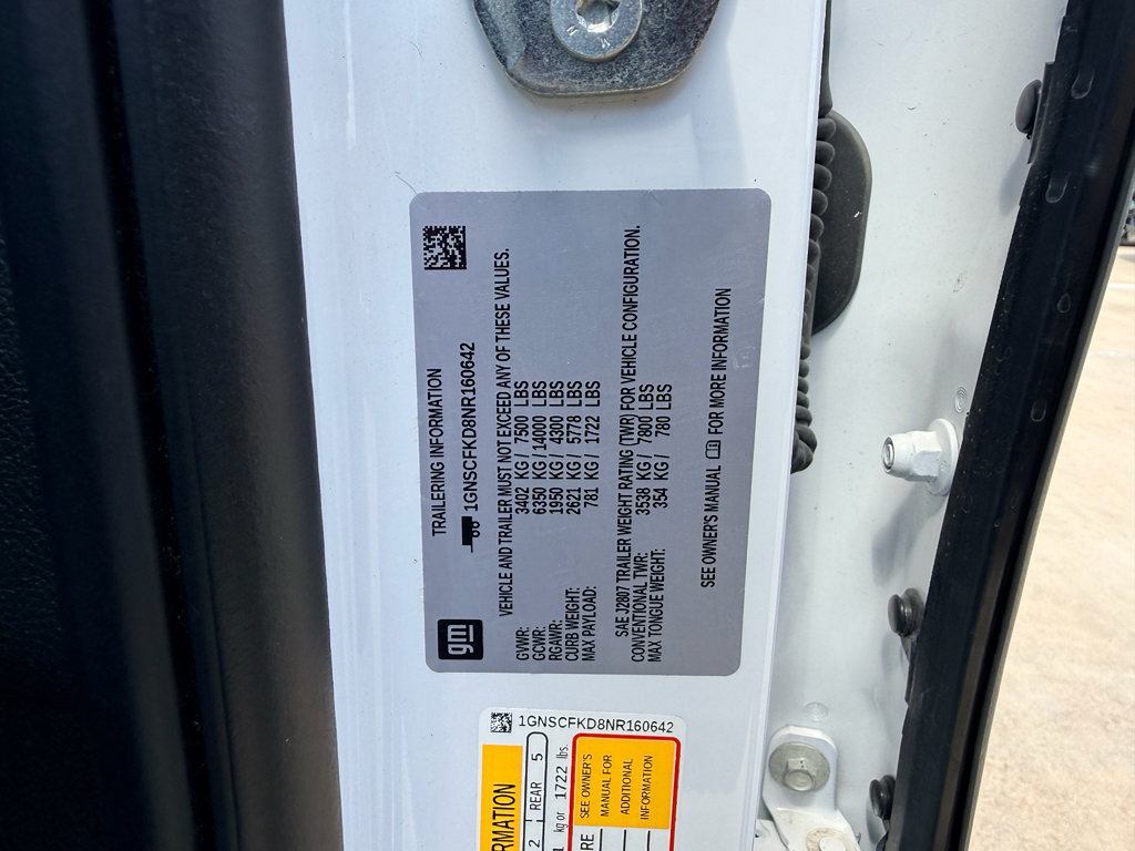 Used 2022 Chevrolet Suburban Premier RWD image 32