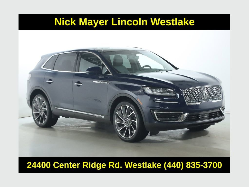 Used 2019 Lincoln Nautilus Reserve w/ Cargo Utility Package