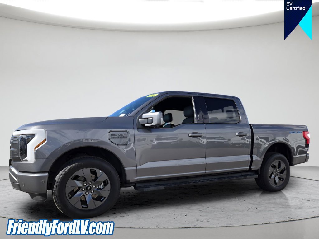 Certified 2023 Ford F150 Lightning Lariat w/ Equipment Group 511A High AWD/4WD image 2