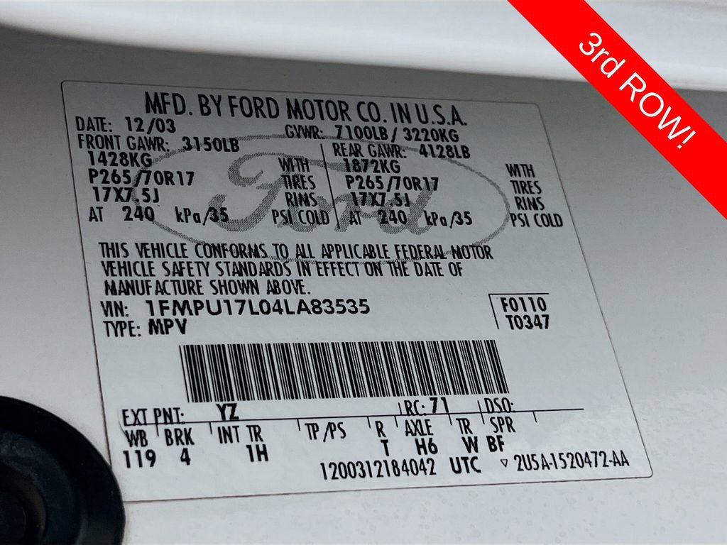 Used 2004 Ford Expedition Eddie Bauer image 31