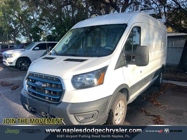 Used 2022 Ford E-Transit Medium Roof w/ Load Area Protection Package image 1