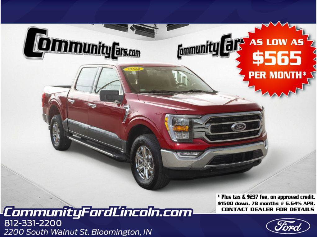 Used 2022 Ford F150 XLT w/ Equipment Group 302A High image 1