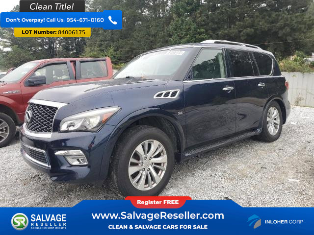 Used 2017 INFINITI QX80 4WD w/ Driver Assistance Package