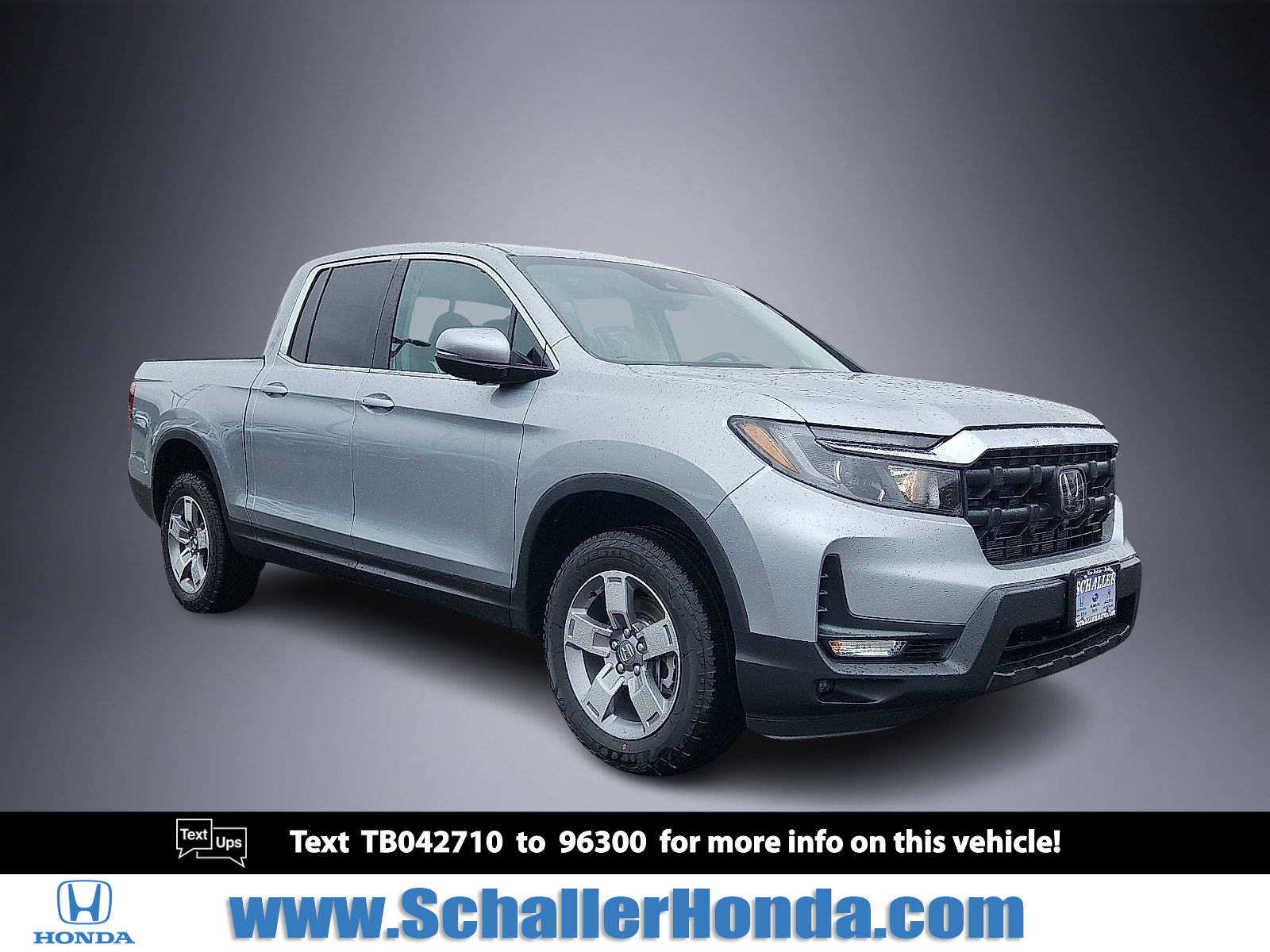New 2026 Honda Ridgeline RTL