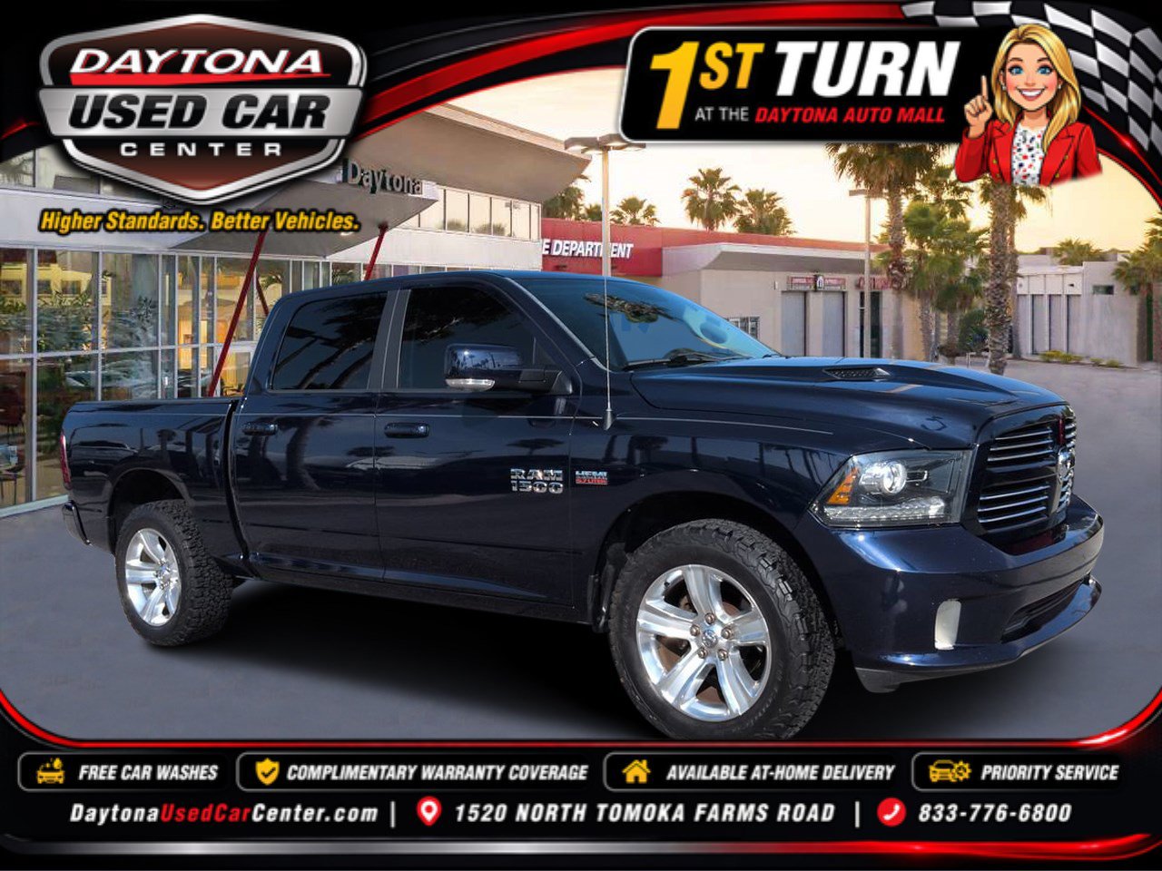 Used 2016 RAM 1500 Sport AWD/4WD image 1