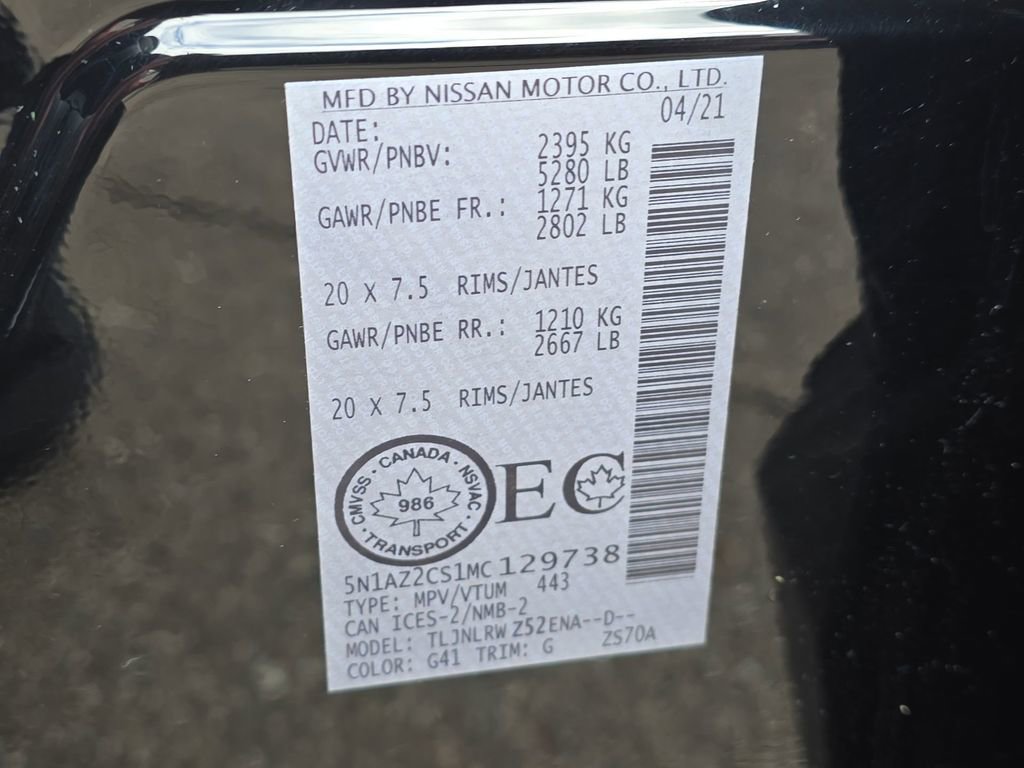 Used 2021 Nissan Murano SL image 38