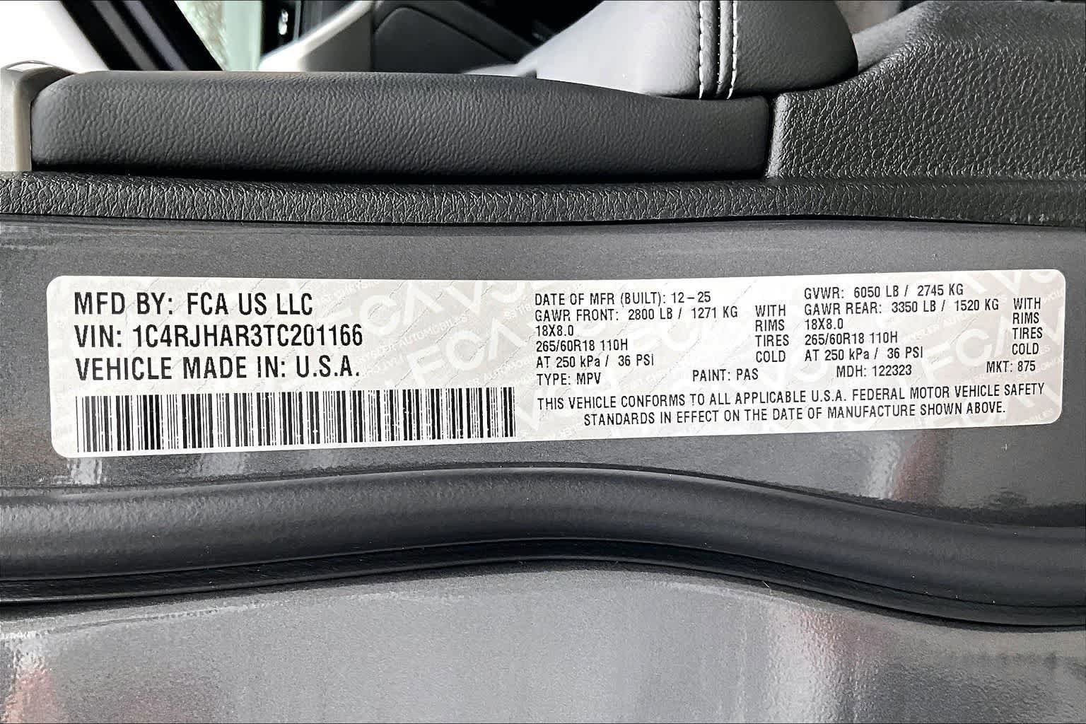 New 2026 Jeep Grand Cherokee Altitude image 21