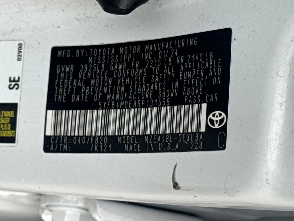 Used 2024 Toyota Corolla LE FWD image 47