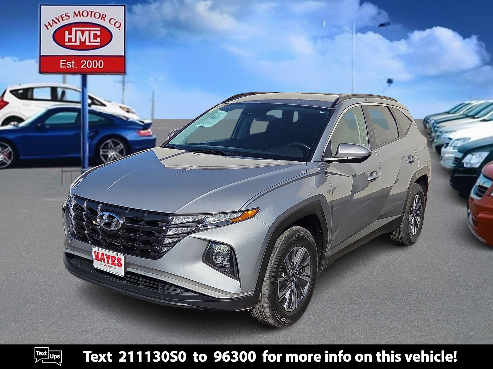 Used 2024 Hyundai Tucson Blue image 1