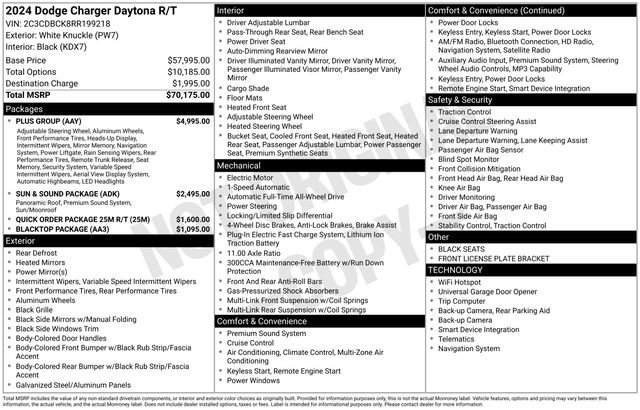 Used 2024 Dodge Charger R/T w/ Plus Group image 34