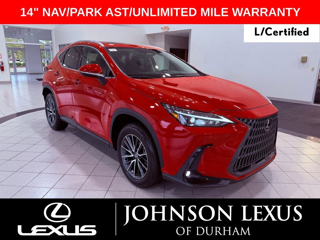 Certified 2025 Lexus NX 350 AWD w/ Premium Package