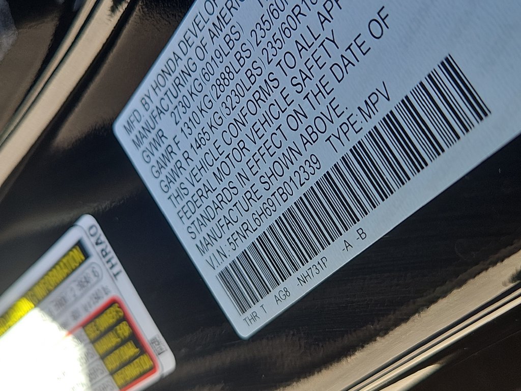 Certified 2026 Honda Odyssey EX-L image 14