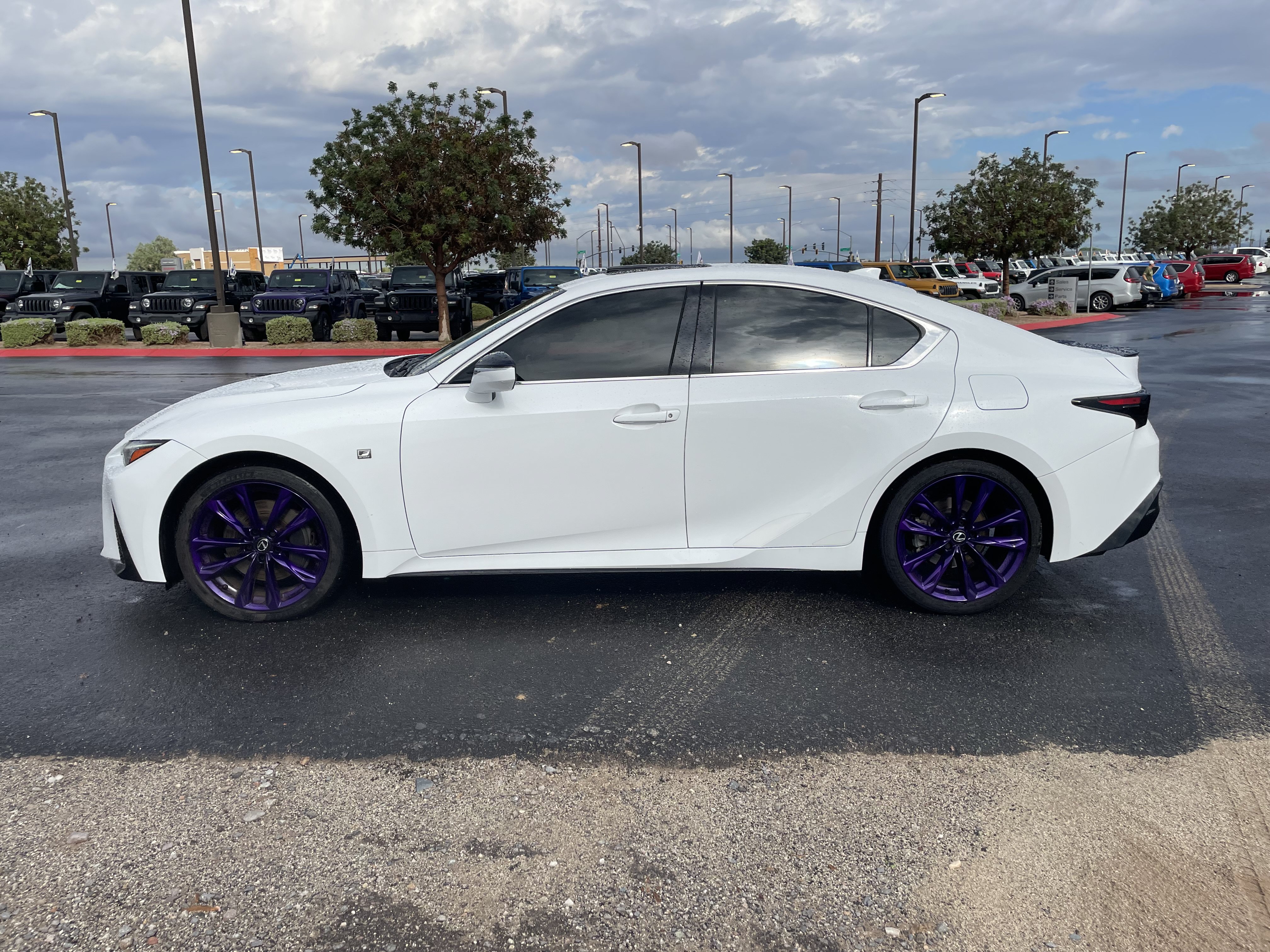 Used 2021 Lexus IS 350 F Sport w/ Accessory Package AWD/4WD image 2