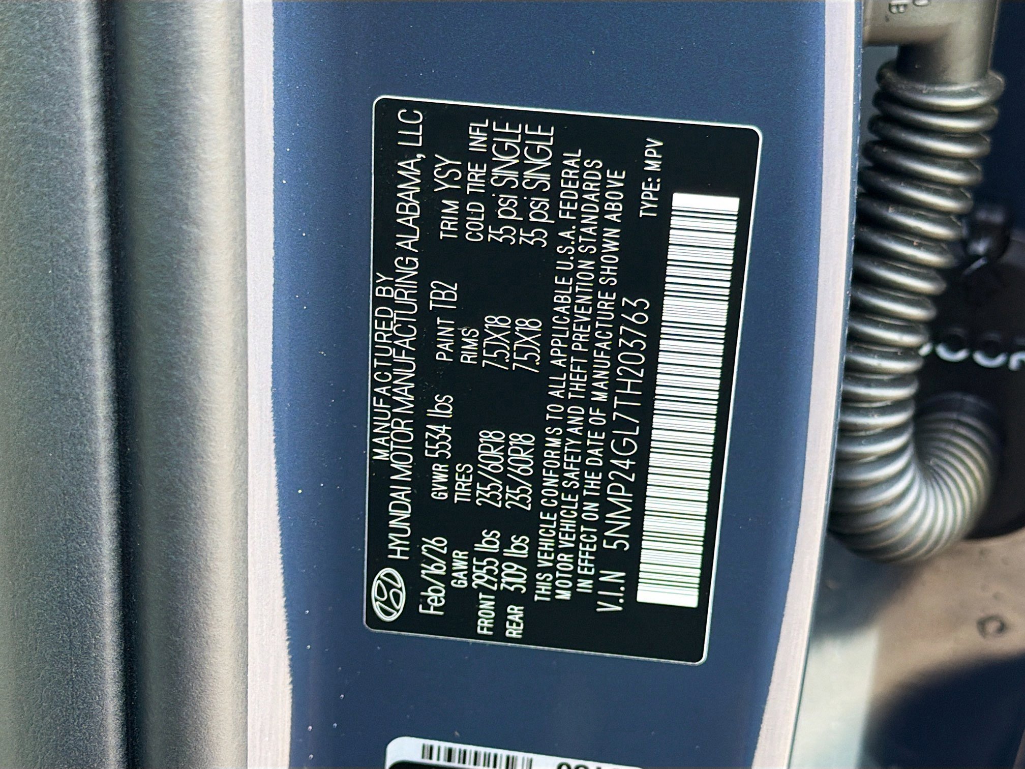 New 2026 Hyundai Santa Fe SEL image 38