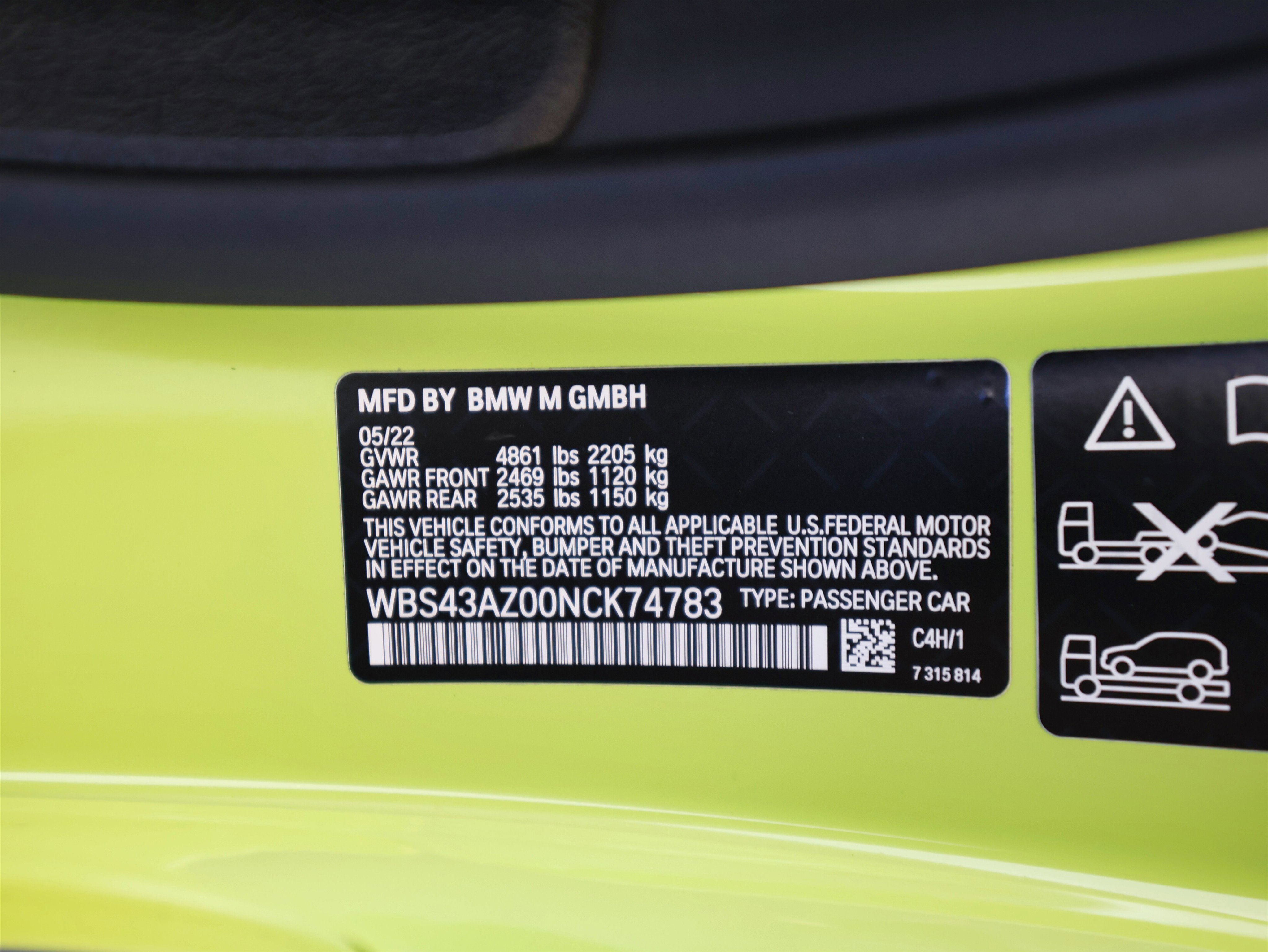 Used 2022 BMW M4 xDrive Competition w/ Executive Package image 66