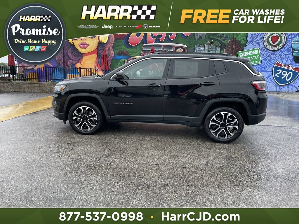 Used 2024 Jeep Compass Limited w/ Sun and Sound Group AWD/4WD image 1