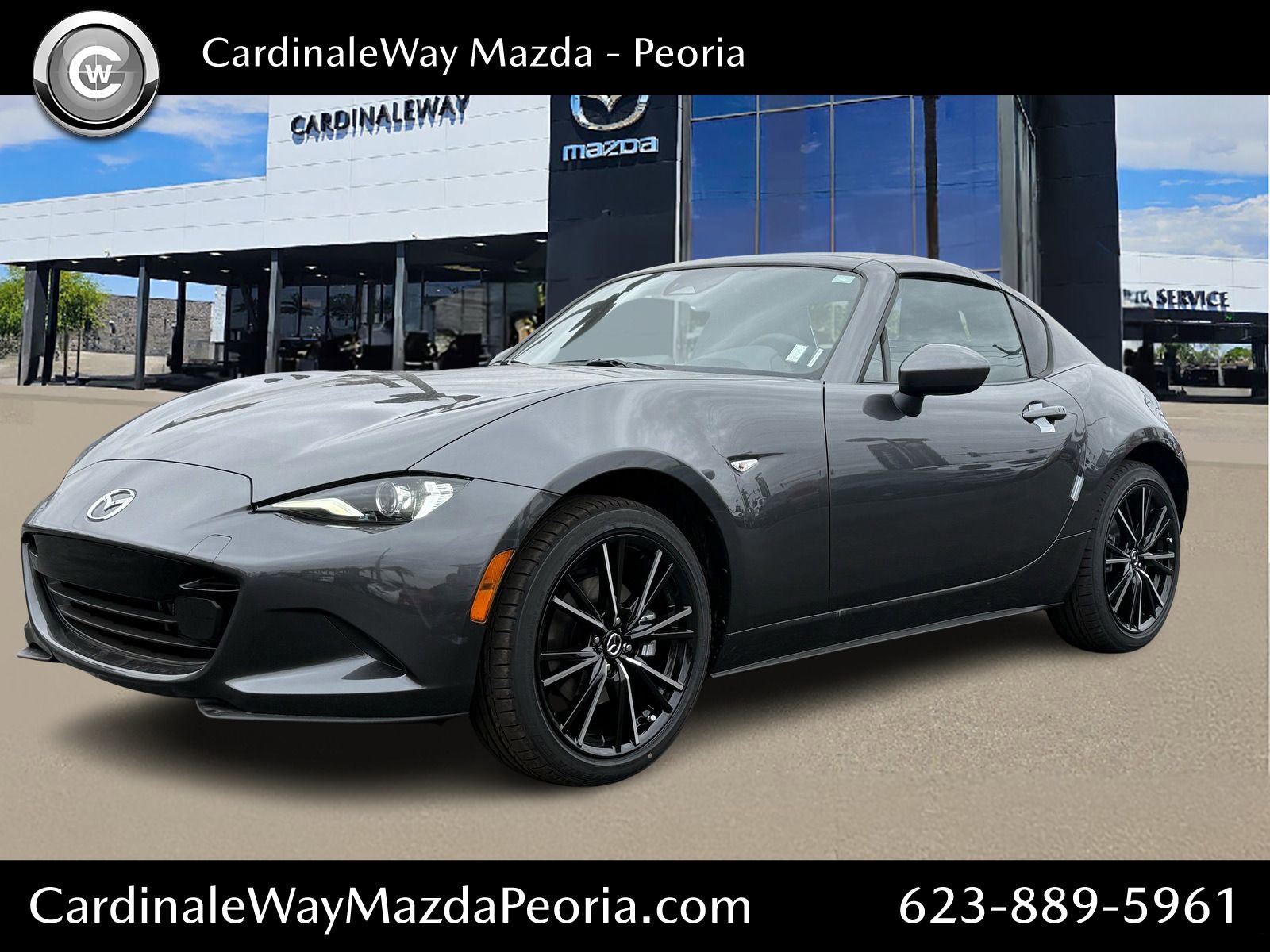 New 2025 MAZDA MX-5 Miata RF Grand Touring w/ Weather Package image 1