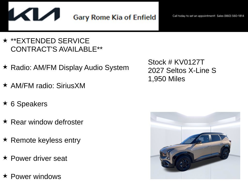 Certified 2027 Kia Seltos X-Line S AWD/4WD image 15