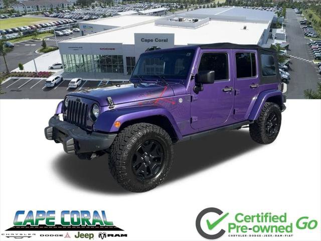 Certified 2016 Jeep Wrangler Unlimited Sahara AWD/4WD image 1