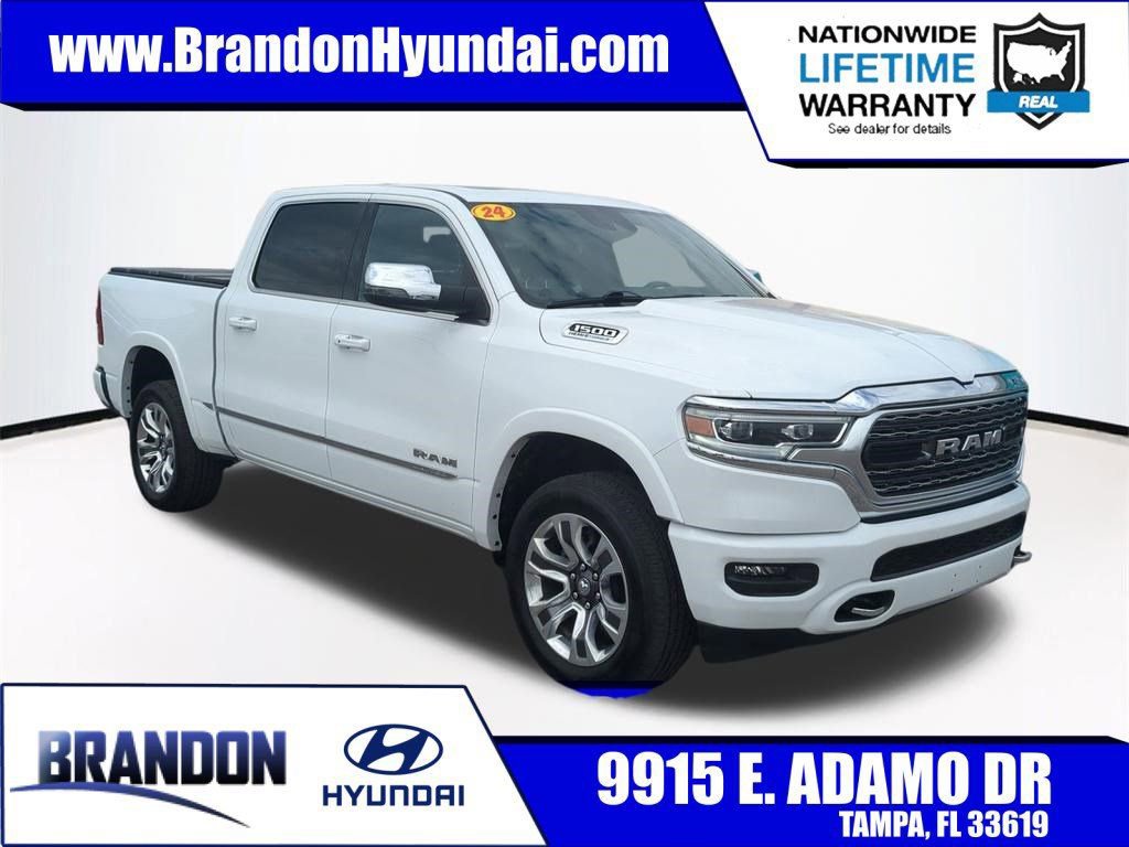 Used 2024 RAM 1500 Limited w/ Body Color Bumper Group