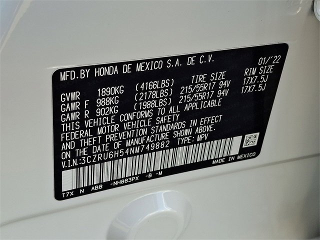 Used 2022 Honda HR-V EX image 27