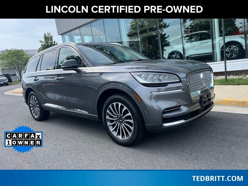 Certified 2023 Lincoln Aviator Reserve w/ Equipment Group 201A AWD/4WD image 1
