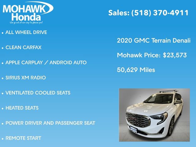 Used 2020 GMC Terrain Denali w/ Denali Premium Package AWD/4WD image 14